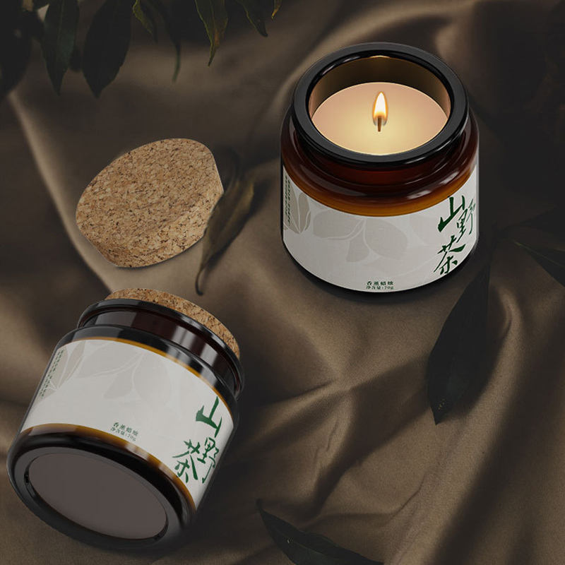 Aromatherapy indoor smokeless candles bedroom solid balm sandalwood long-lasting fragrance and odor removal