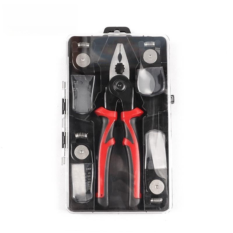 5-in-1 Multi-Function Pliers Set Wire Cutters, Needle Nose, Stripping, Crimping & More
