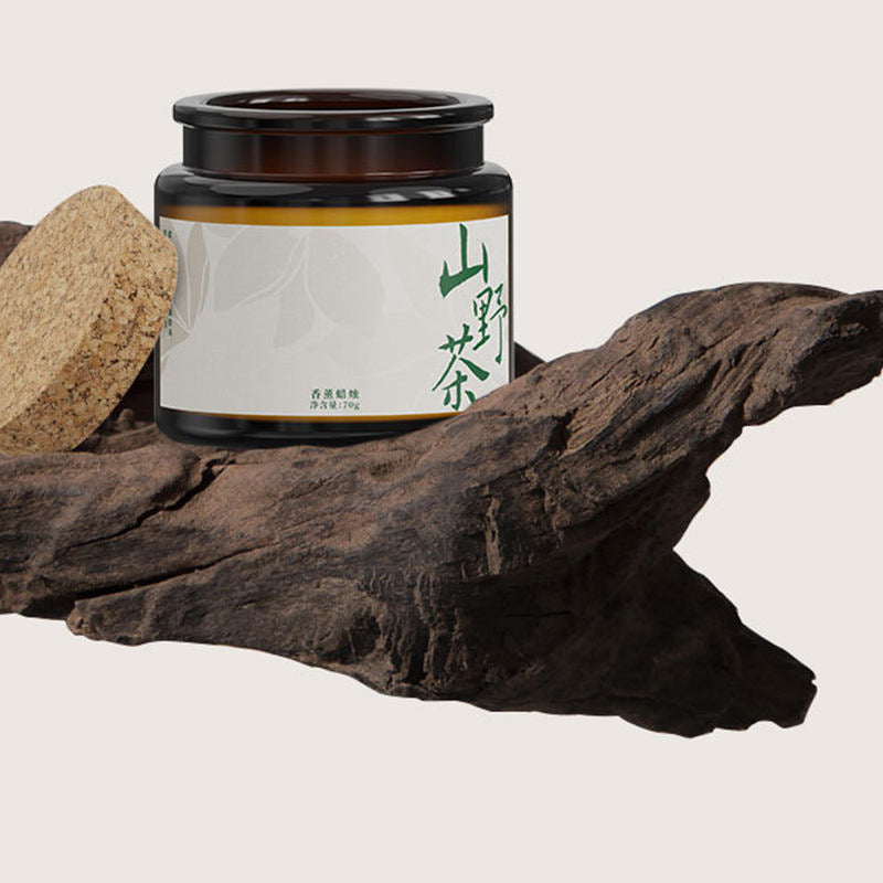 Aromatherapy indoor smokeless candles bedroom solid balm sandalwood long-lasting fragrance and odor removal