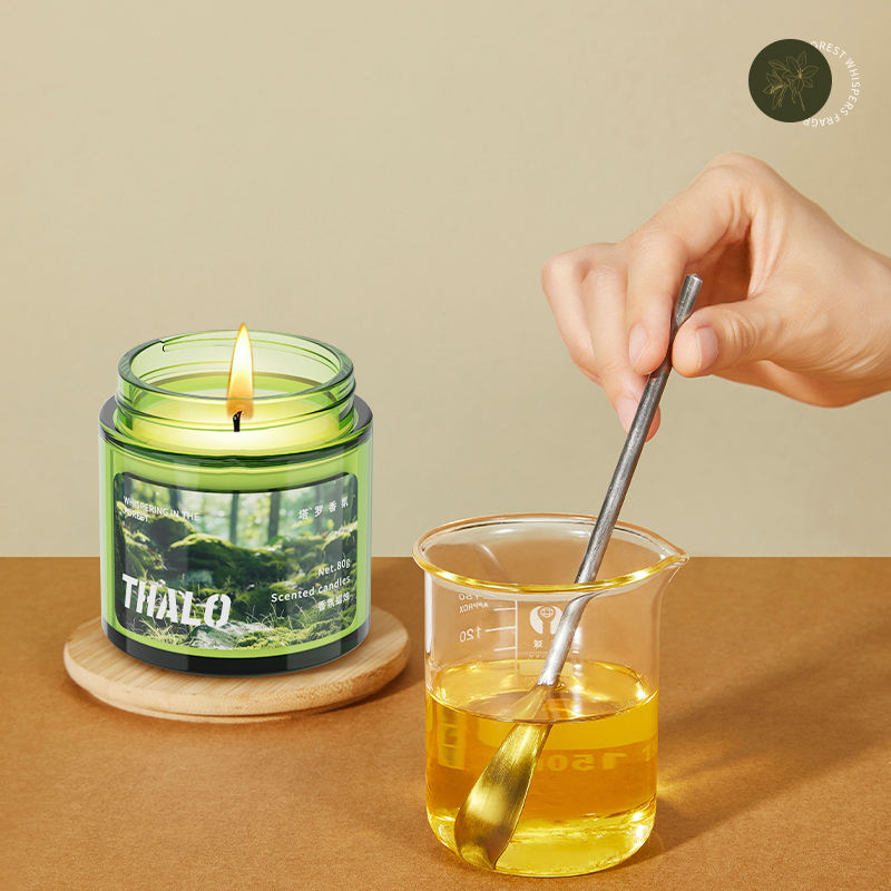 Solid Candle Car Perfume 80g, Powerful Odor Elimination Car Aromatherapy Long-Lasting Scent Car Air Freshener
