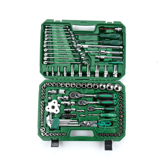123+1 PCS Professional Auto Repair Tool Kit