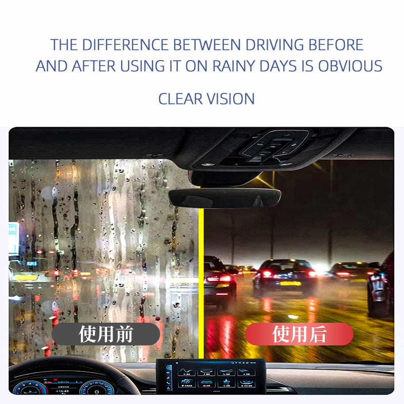 Oil Film Remover Brush for Car Windshield - Fast & Effective Cleaning Tool