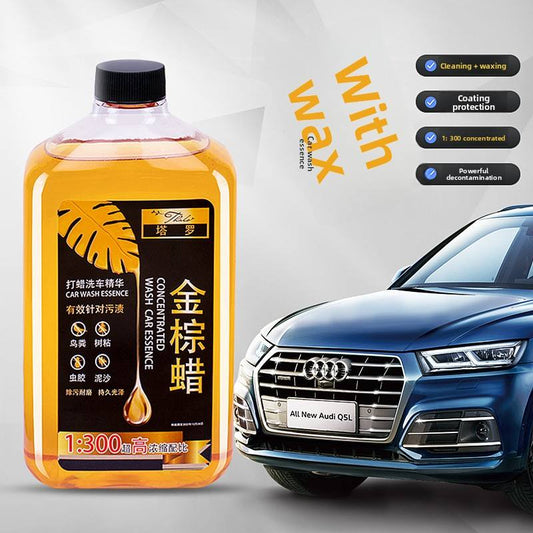 1L High Foam Car Cleaning Agent Thalo Car Wash Shop's Golden Brown Wax Concentrated Stain Removal Cleaner Wash Special for