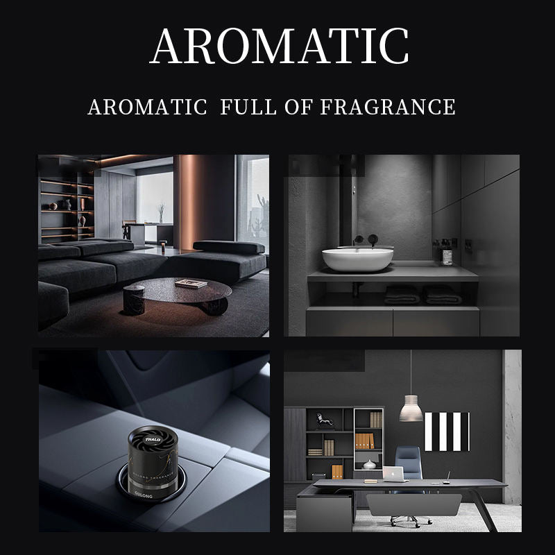 Fire-Free Car Air Freshener Aromatherapy Decor Long Lasting Essential Oil Diffuser Safe Fragrance Ornament