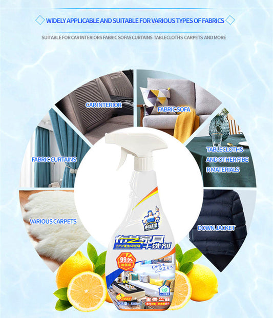Dry Cleaning Agent No-Rinse Carpet & Mattress Dry Cleaning Agent Stain Remover Dry Cleaning Agent Fabric Sofa Cleaner