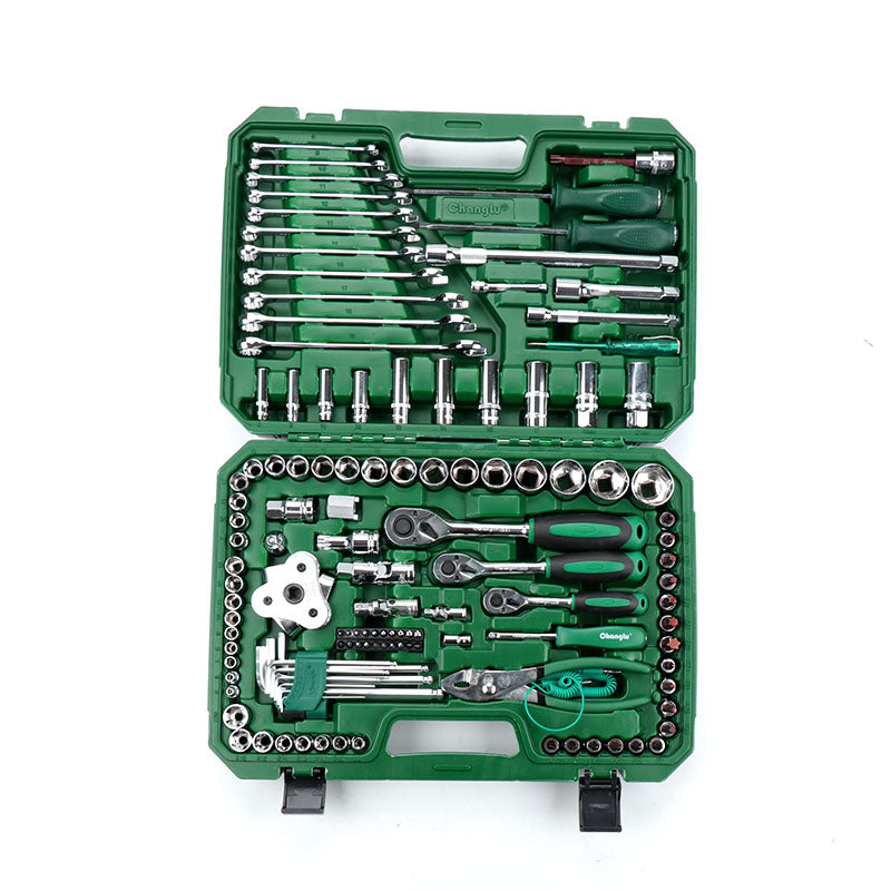 123+1 PCS Professional Auto Repair Tool Kit