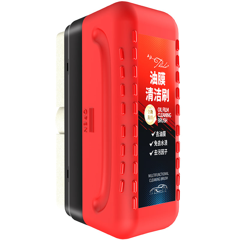 Oil Film Remover Brush for Car Windshield - Fast & Effective Cleaning Tool