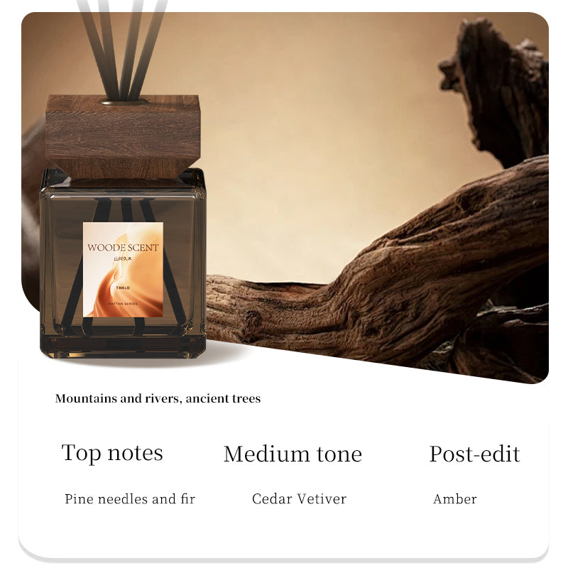 Luxurious Large Capacity 200ml Rattan Aromatherapy, Liquid Natural Fragrance Home air Freshener