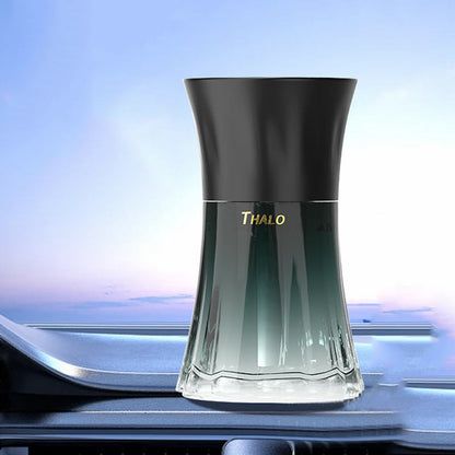 Light Luxury 100ml Liquid Aromatherapy Car Air Freshener Long Lasting Portable Glass Model Customizable Logo Car Perfume