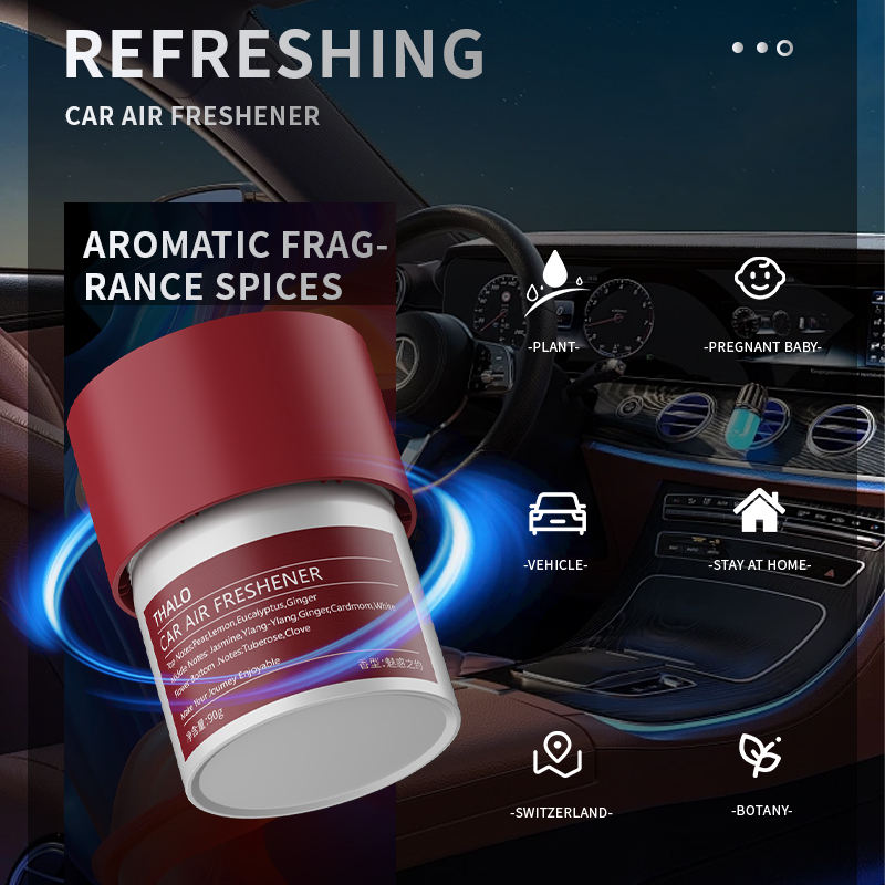 Car Interior Deodorizer Aromatherapy Product with Natural Ingredients Creating Exclusive Fragrance Memories