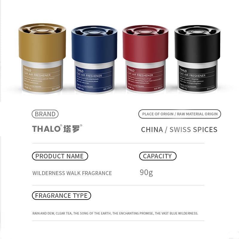 Car Interior Deodorizer Aromatherapy Product with Natural Ingredients Creating Exclusive Fragrance Memories