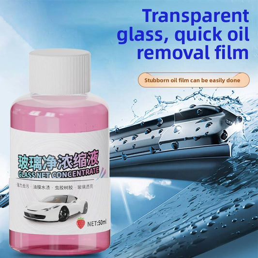 Car Windshield Cleaner & Oil Stain Remover Efficient Glass Oil Film Cleaner & Wash