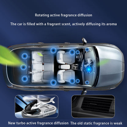 Exquisite Small Airplane Aromatherapy Premium Fragrance Long-lasting Fresh Solid Fragrance Tablets Car air Freshener
