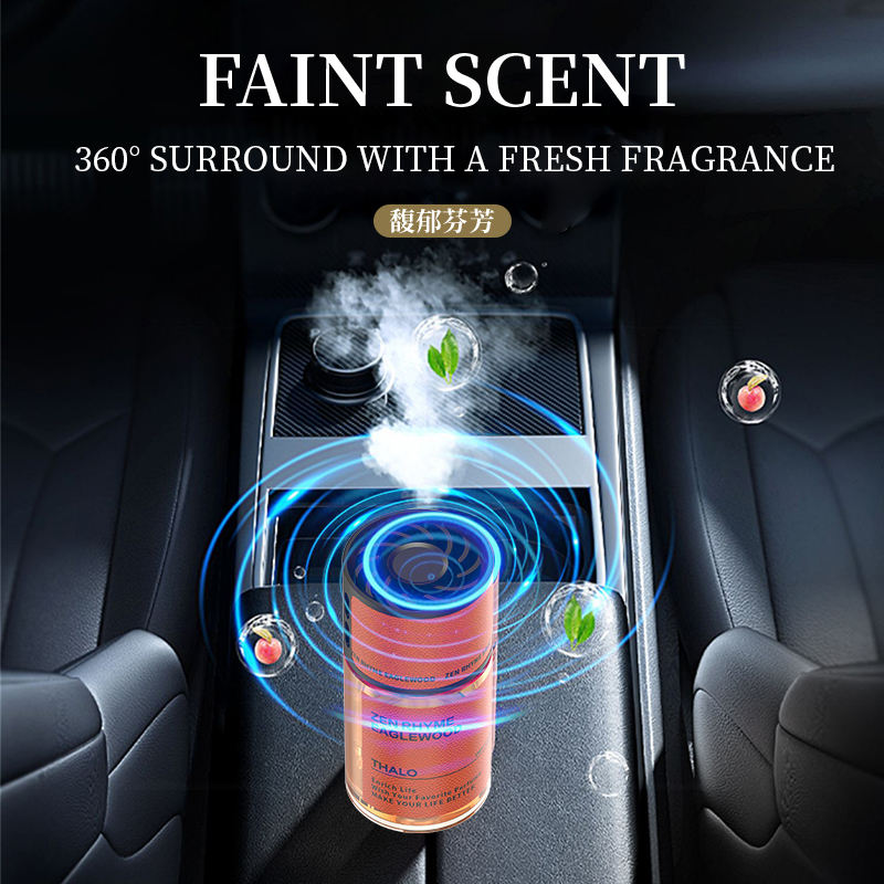 Fire-Free Car Air Freshener Aromatherapy Decor Long Lasting Essential Oil Diffuser Safe Fragrance Ornament