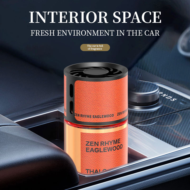 Fire-Free Car Air Freshener Aromatherapy Decor Long Lasting Essential Oil Diffuser Safe Fragrance Ornament