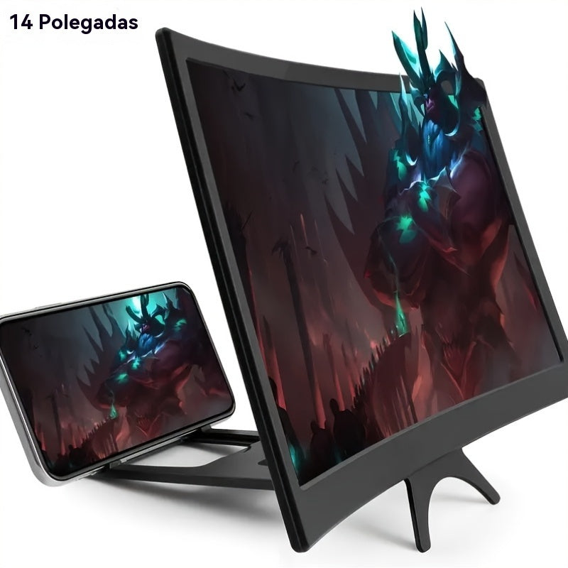Amplificador de Tela para Smartphone de 14 Polegadas – Amplie Sua Visão, Aumente Seu Conforto