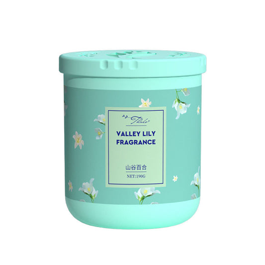 190g Solid Air Freshener Non-Fire Indoor and Car Aromatherapy Deodorant Balm Household Plastic Air Purifier